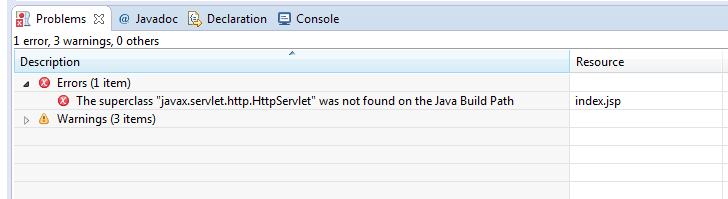 Java Build Path Error
