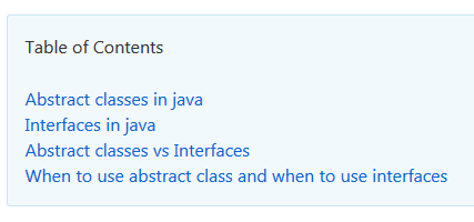 Java Abstract Class Vs Interface