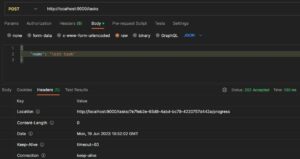 Submit a new long running task